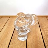 Vannes crystal elephant ashtray