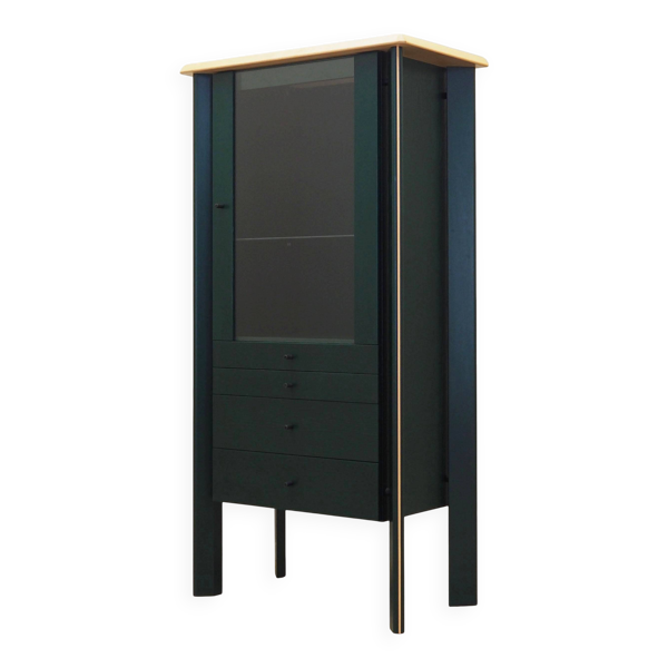Vitrine en chêne, design danois, années 1980, production : Danemark