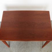 Boat-shaped dining table by Grete Jalk for Glostrup