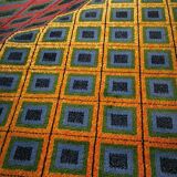 "Vega" Op-Art carpet in the style of Vasarely, 1970s