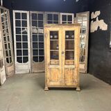 Old patinated mesh cupboard