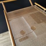 Vintage rattan service