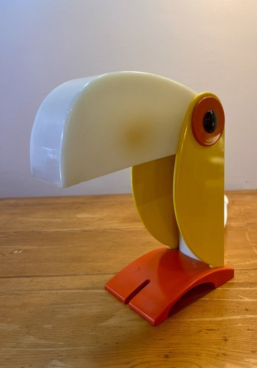 Toucan lamp by Old Timer Ferrari, 1970s