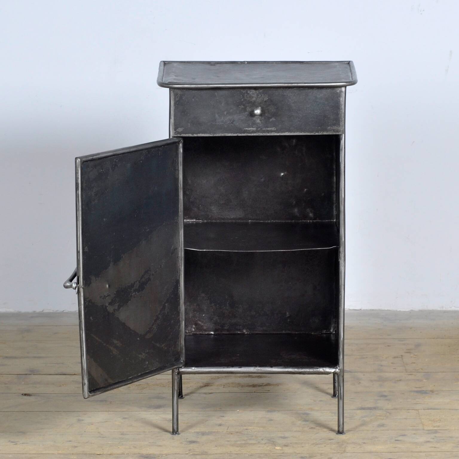 Iron bedside table, 1910s