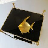 Vintage brass ashtray