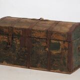 Antique chest with green patina (c.1900)