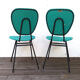 Chaises vinyles années 50