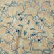 Tapis Persan Vintage Beige Et Bleu à Motifs Floraux, 301x388Cm