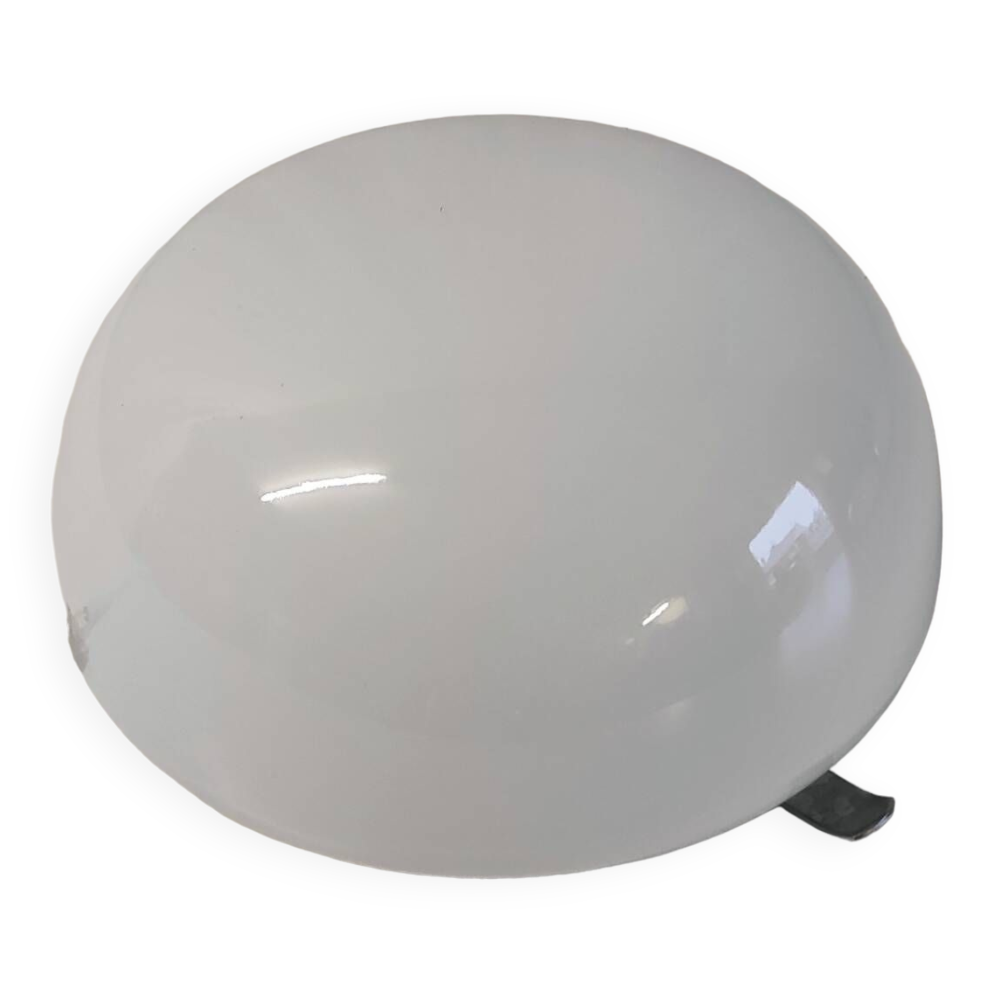 Opaline globe ceiling light / wall light 20 cm - 1960s