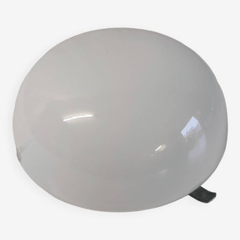 Opaline globe ceiling light / wall light 20 cm - 1960s