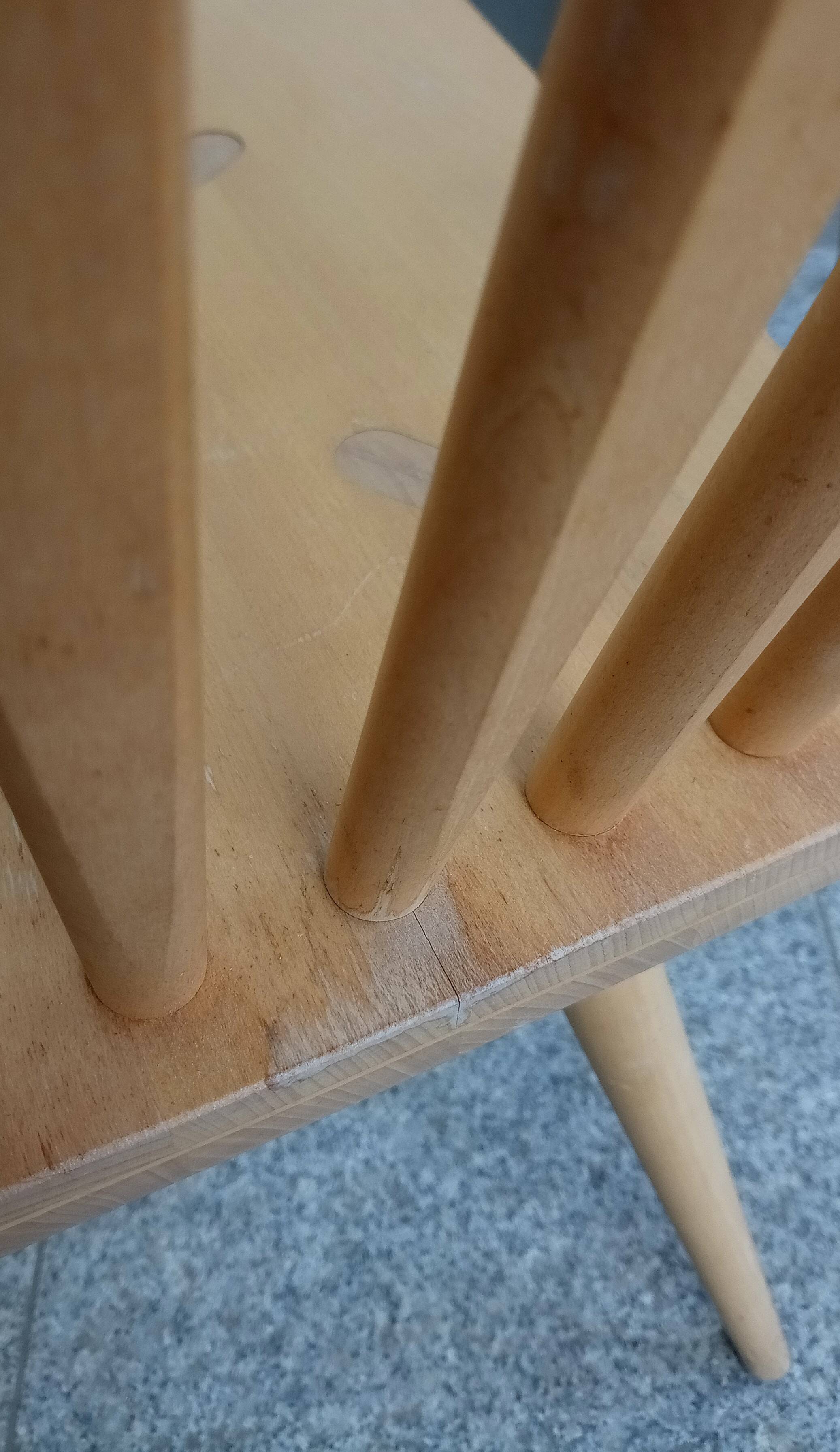 Set of 6 Mikkado - chairs by Foersom & Hiort-Lorenzen, denmark 1999