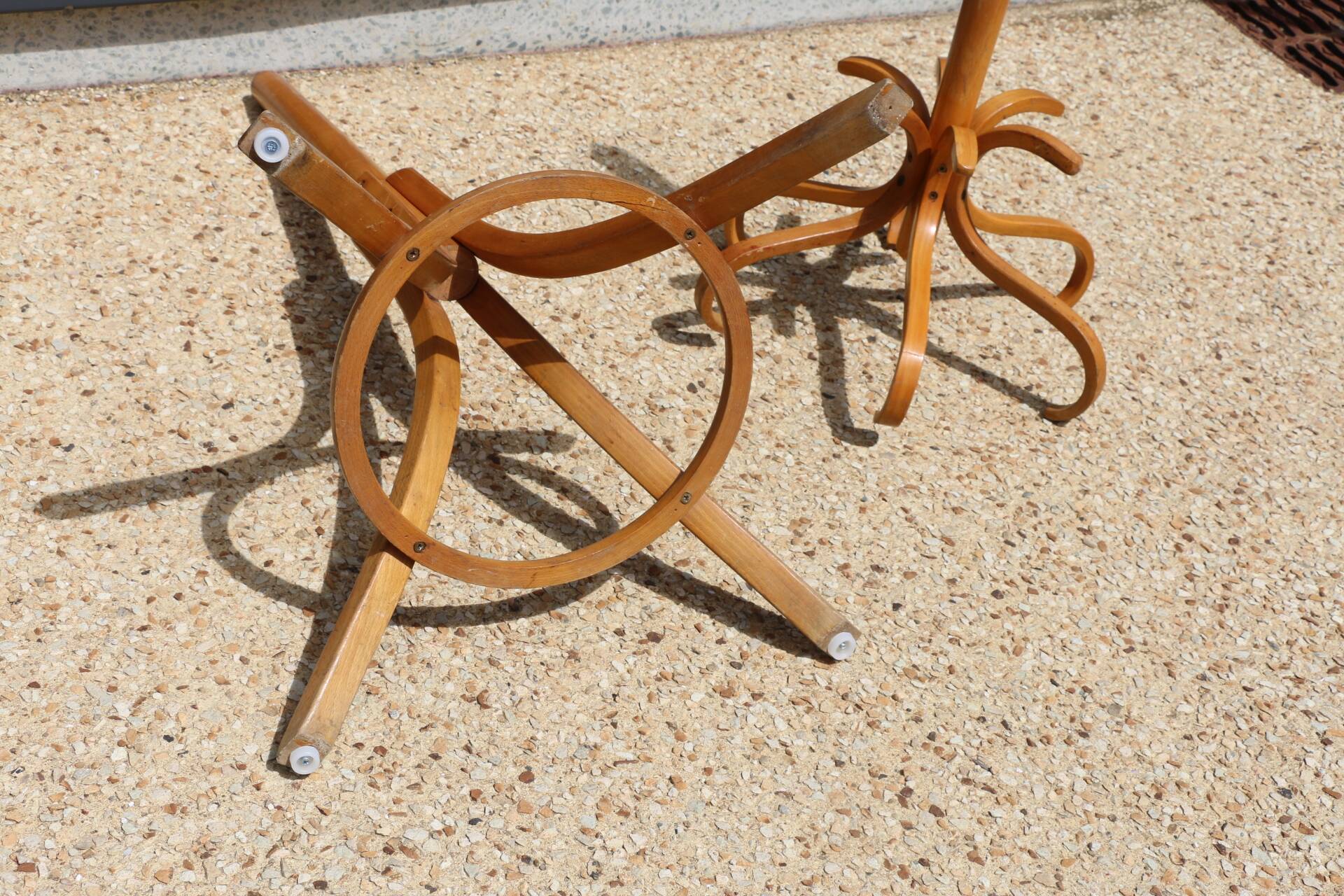 BAUMANN parrot coat rack, simple, light beech