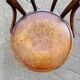 Fischel bistro chairN°18 wooden seat Art Nouveau, circa 1900