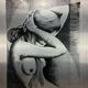 Engraving on aluminum plate 70s