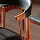 Set of 4 Johannes Andersen Scandinavian teak armchairs, 1960s
