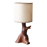 Olive wood monoxide lamp, 50s