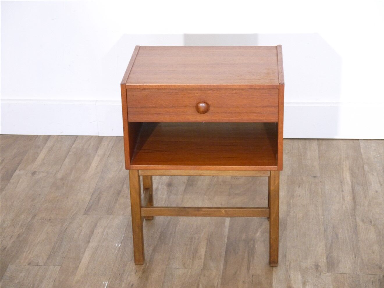 Vintage Scandinavian teak accent furniture 1960