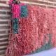 Beautiful vintage Berber Kilim cushion from Morocco