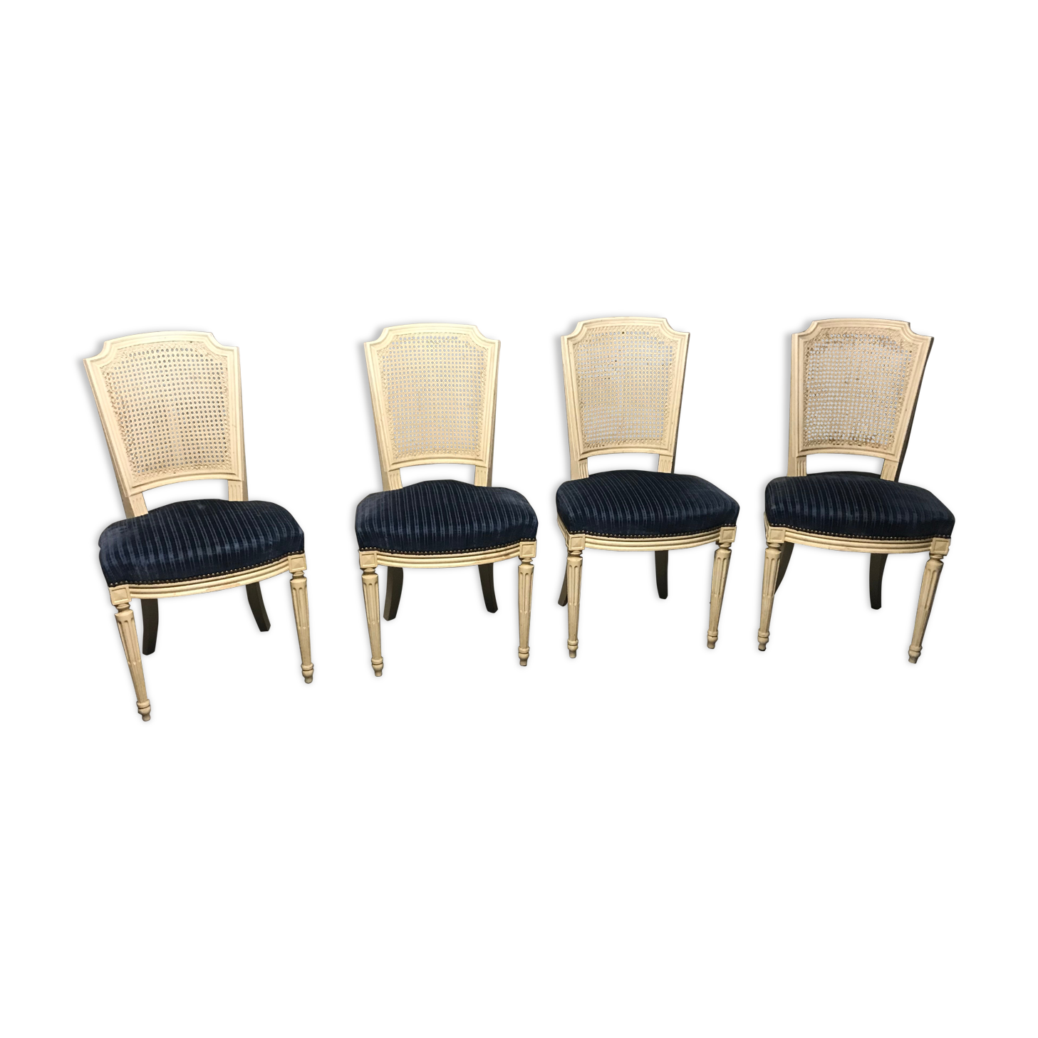 Suite of 4 Louis XVI chairs