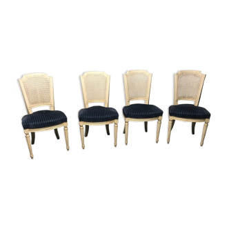 Suite of 4 Louis XVI chairs