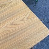 Scandinavian wooden desk from the 1980s with drawers