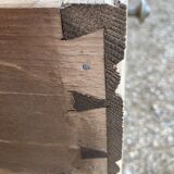 Art Deco chest of drawers in solid oak