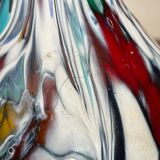 Paire de vases  en verre de Murano