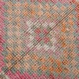 3x10 Orange Brown Handmade Wool Vintage Runner Rug, 103x323Cm SK 18245