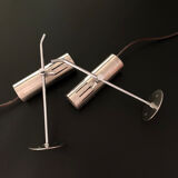 Pair of adjustable wall lamps model A5 by Alain Richard for Pierre Disderot, France 60s