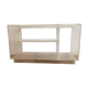 80s plexiglass hi-fi furniture shelf