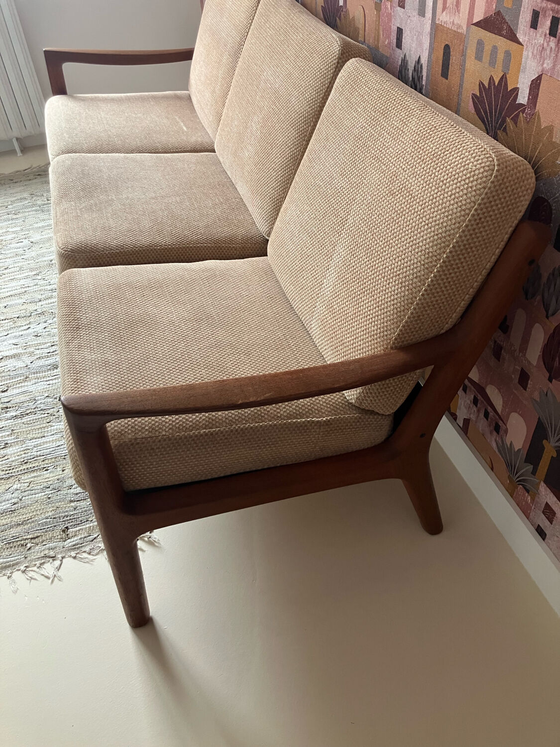 Scandinavian canapé Ole Wanscher