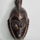 Masque Baoulé Goli en bois verni – Côte d’Ivoire, XXe siècle, 40 cm x 16 cm