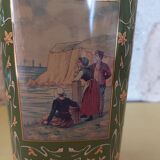 Antique metal box Chicory Leroux