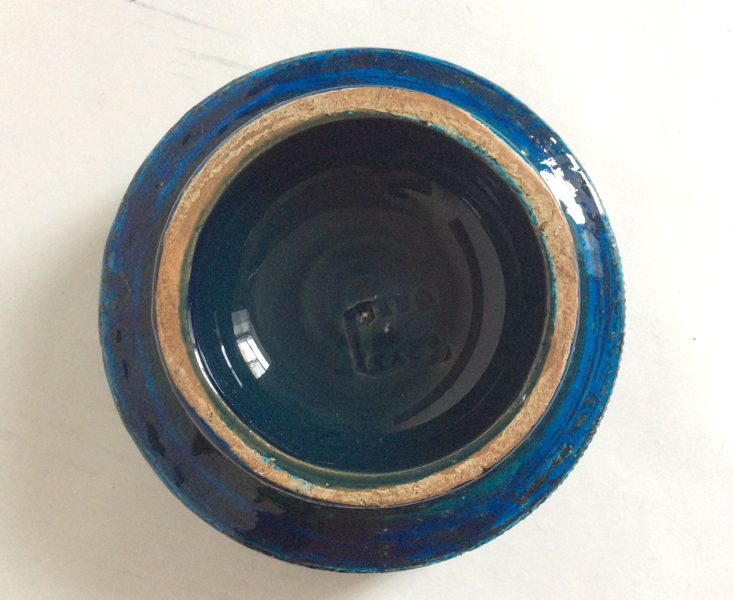 Ceramics, Bitossi, Rimini Blu by Aldo Londi, Italy 60 years