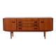 Vintage teak enfilade Beautility | Restored 1960s design