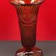 Vase en verre pressé, Art Déco