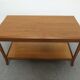 Teak coffee table with vintage extensions