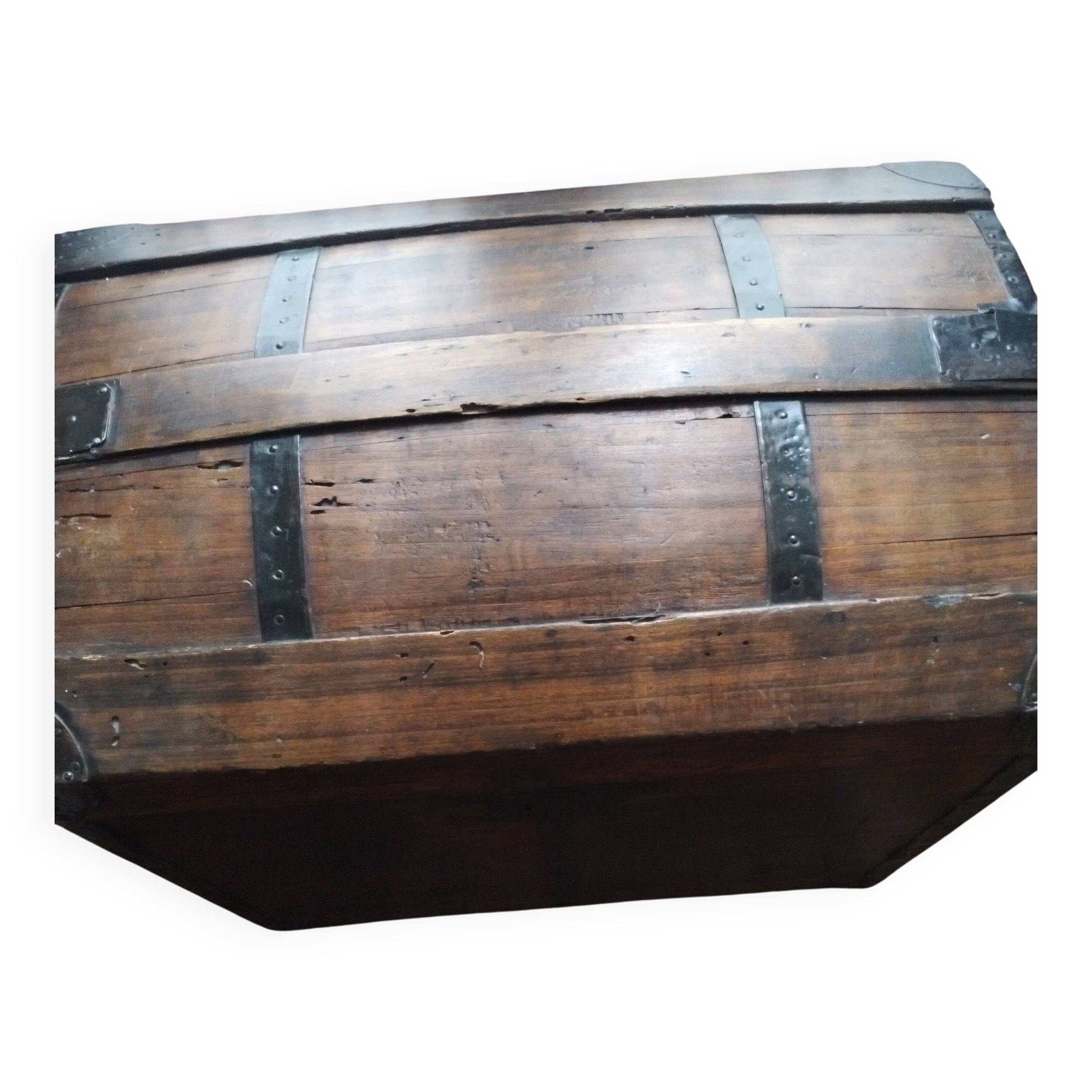 Old curved mallet