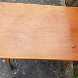 Side table on wheels Italian design 50s