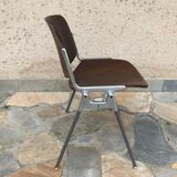 Suite of 4 chairs by Giancarlo Piretti for Castelli, Italy, circa 1960