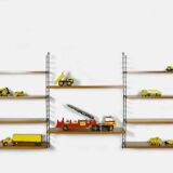 Vintage wall-unit – String shelf by Nisse Strinning and Kajsa Strinning, 1950s Sweden