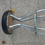 Black skai workshop stool