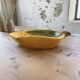 Large ceramic “corn” dish