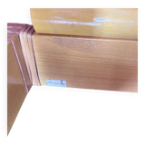 Macrion bed in very good condition and its two bedside tables
