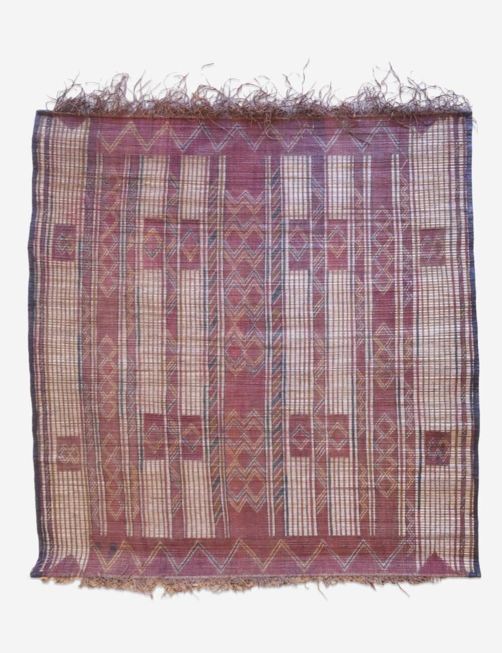 Mauritanian Tuareg mat - 140 x 159 cm