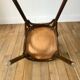 Curved wooden bistro chair 40s 50s