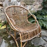 Salon de jardin en rotin