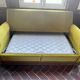 Vintage velvet sofa bed