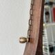 Italian solid teak mirror, 1960