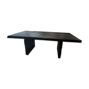 Table basse en chêne - marais